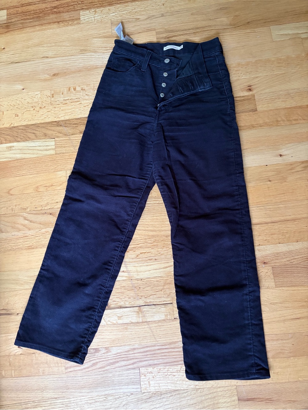 Levi's Women's Straight-Leg Jeans in Deep Navy
